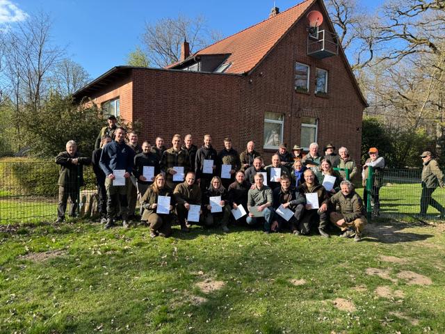 Jagdschüler Gruppenfoto